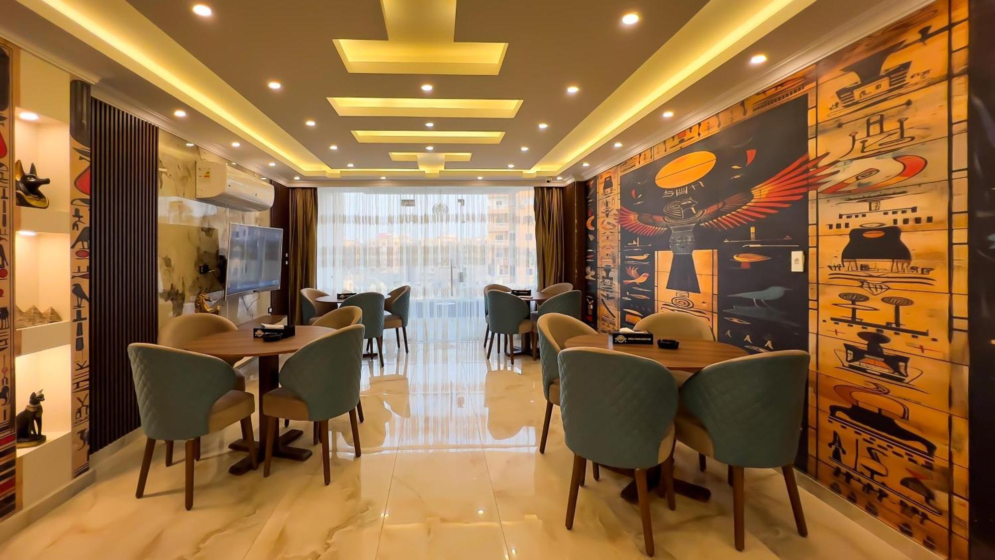 Rotana Pyramids View Vandrarhem Nazlet el-Sîsi Exteriör bild